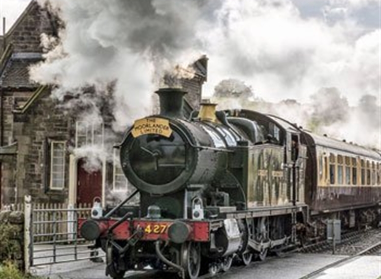 Churnet Valley Railway steam train
